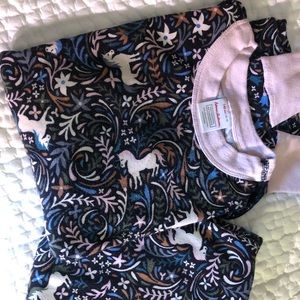 Hanna andersson unicorn pajamas long sleeve